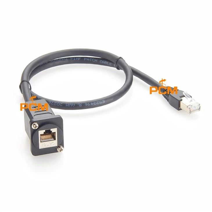 panel mount ethernet cable