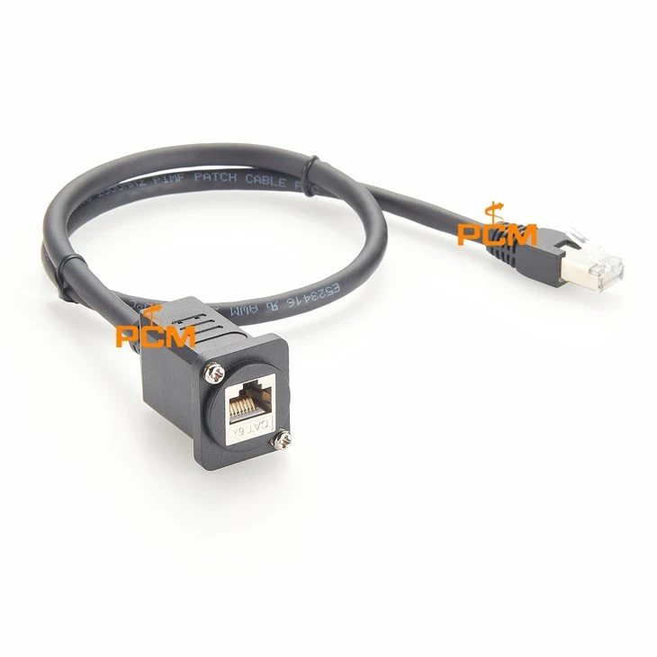 ethernet cable panel mount