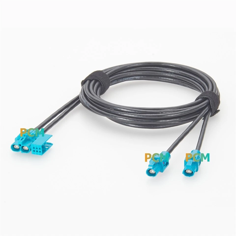 Dual Port H-MTD Automotive Ethernet Cable 2 In 1