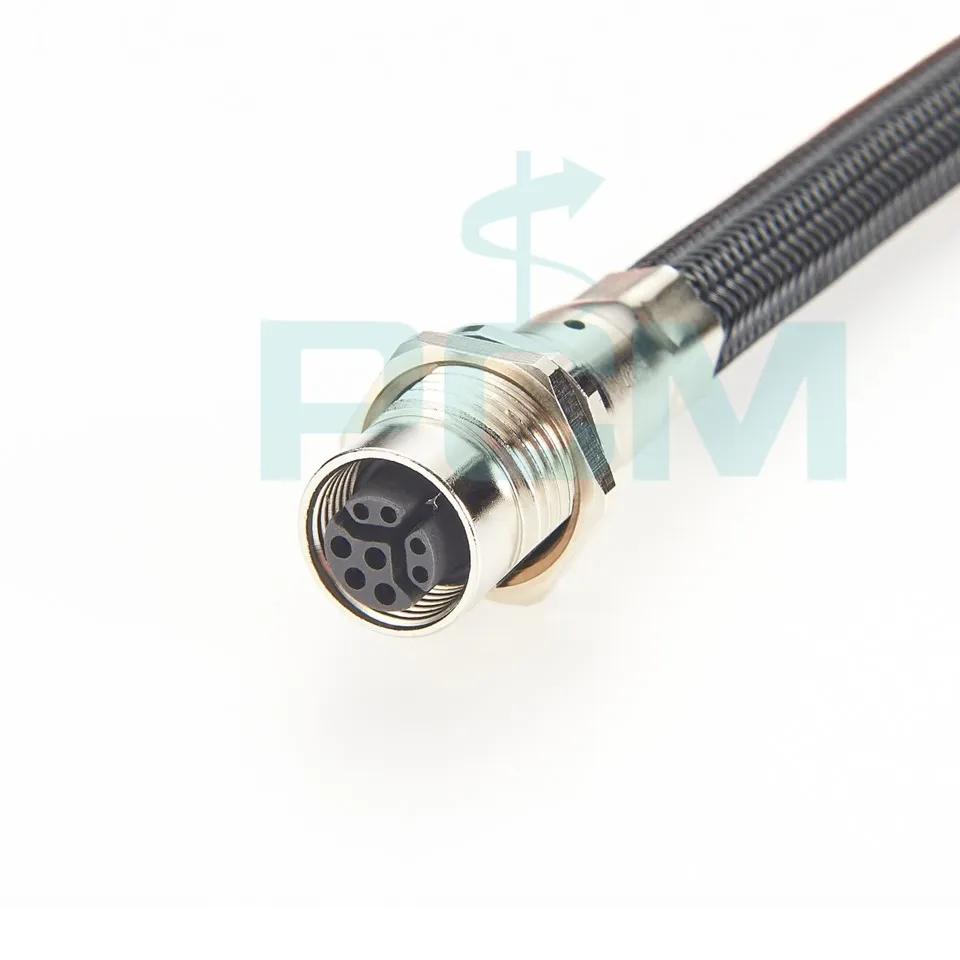 M12 Y-code vrouwelijke paneelmontage verlengkabel