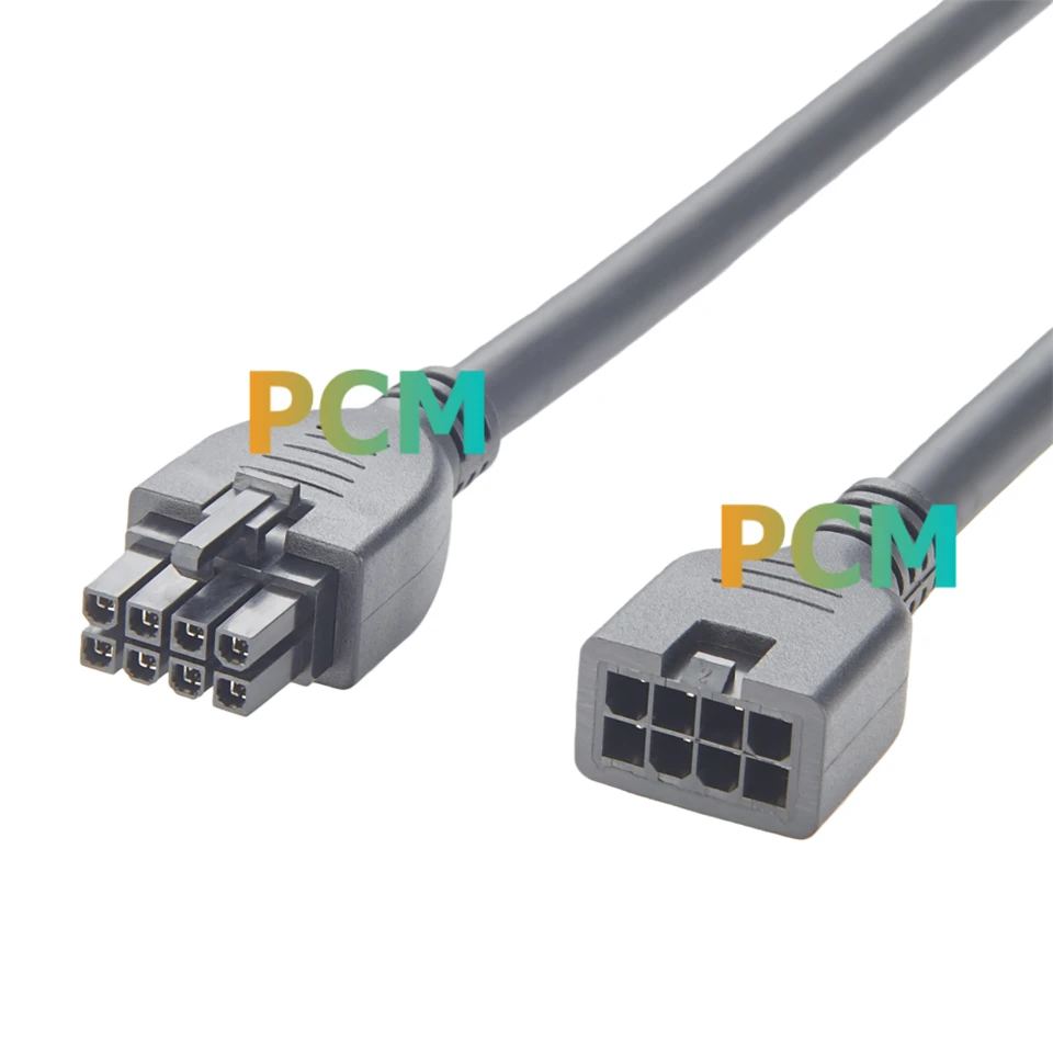 Molex Mini-Fit Jr. 8-Pin 4.2 Male To Female Extension Cable