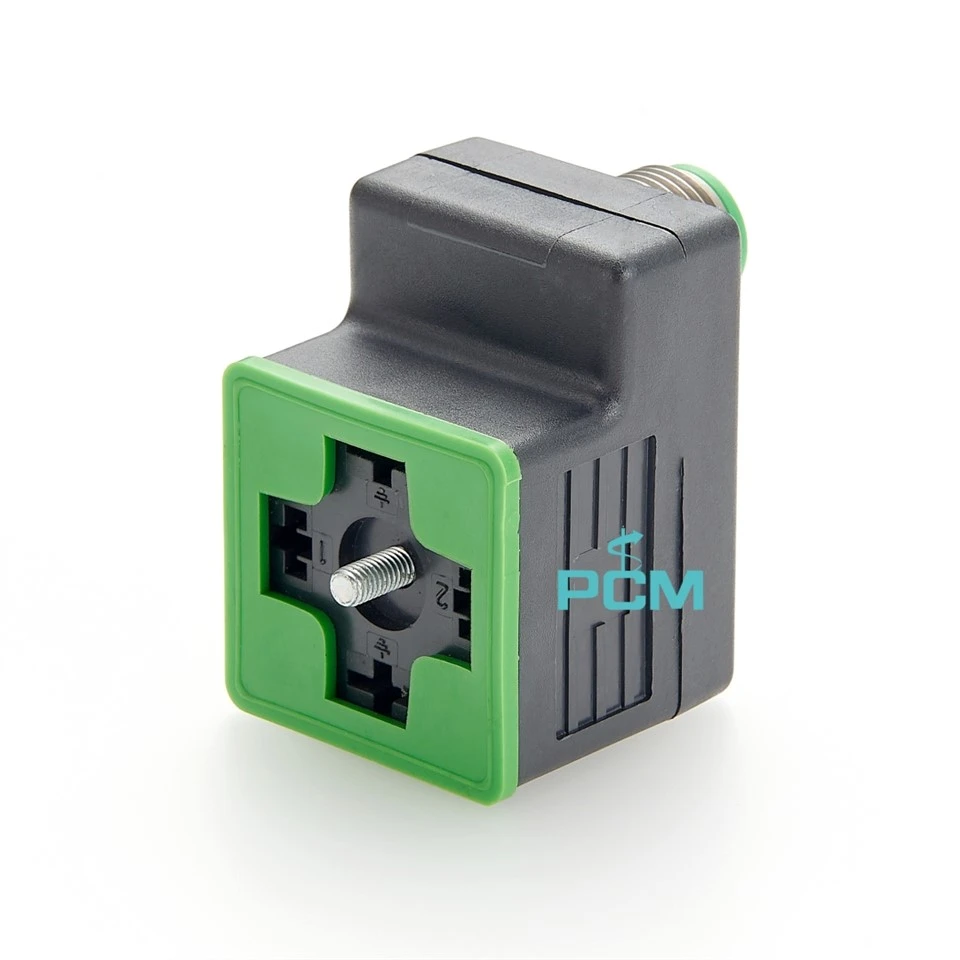 MPM M8 M12 naar DIN 43650 Klepconnector Vorm een adapter