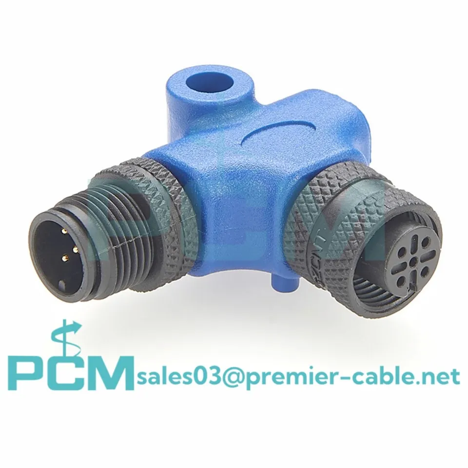 NMEA2000 MICRO-C M 12 90 elleboog L-adapter