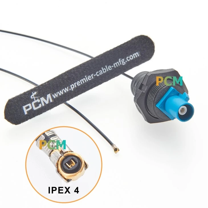 IPEX4 to Fakra Panel Mount Coaxial Cable RG113 suppliers