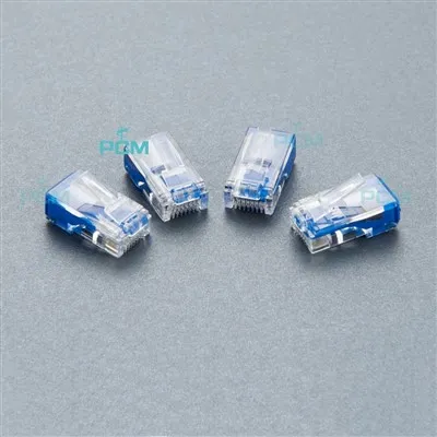 RJ45 8P8C mannelijke aansluitweerstand