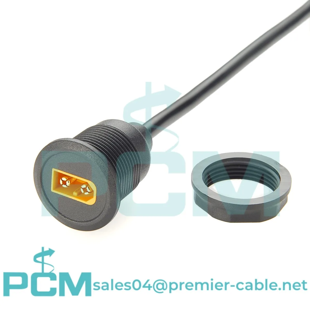 XT60 Male To Female Panel Mount Extension Cable